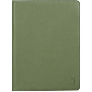 Rhodia 216003C rama Clipboard and Document Holder Booklet N°16 Sage for Notepads or A5 Format Notebooks (14.8 x 21 cm) Premium Italian Faux Leather rama Collection Rhodia 216003C rama Clipboard and Document Holder Booklet N°16 Sage for Notepads or A5 Format Notebooks (14.8 x 21 cm) Premium Italian Faux Leather rama Collection