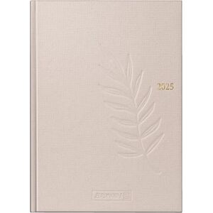 BRUNNEN Book Calendar Model 798 (2025), 1 Page = 1 Day, A5, 432 Pages, Natural Cardboard, Hemp BRUNNEN Book Calendar Model 798 (2025), 1 Page = 1 Day, A5, 432 Pages, Natural Cardboard, Hemp