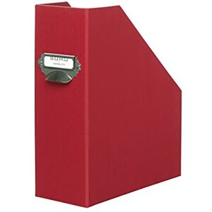 Rössler Papier 1318452361 S.O.H.O. Tijdschriftenmap voor DIN A4, met handvat en beschrijfbaar etiket, 11,5 x 26 x 31,5 cm, rood, 1 stuk Rössler Papier 1318452361 S.O.H.O. Tijdschriftenmap voor DIN A4, met handvat en beschrijfbaar etiket, 11,5 x 26 x 31,5 cm, rood, 1 stuk