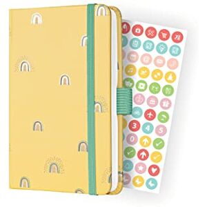 Sigel J3318 Jolie Weekly diary 2023 Rainbow Butter 9,5 x 15 cm hardcover 174 pages yellow Sigel J3318 Jolie Weekly diary 2023 Rainbow Butter 9,5 x 15 cm hardcover 174 pages yellow