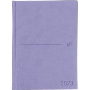 Oxford , 2023 Day per Page Diary, A5 Size, Stitched Extra Cover, Spanish, Pastel Pink Oxford , 2023 Day per Page Diary, A5 Size, Stitched Extra Cover, Spanish, Pastel Pink