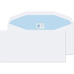 Blake Purely Everyday DL+ 114 x 235 mm 90 gsm Gummed Mailer Envelopes (3903) White Pack of 1000 Blake Purely Everyday DL+ 114 x 235 mm 90 gsm Gummed Mailer Envelopes (3903) White Pack of 1000
