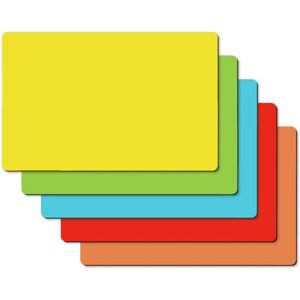 Sigel MU103 Magnetic Notes Blue/Yellow/Green/Orange/red Plastic, Magnetic Paper for Agile Work, for Marking and attaching to whiteboards 25 Piece Sigel MU103 Magnetic Notes Blue/Yellow/Green/Orange/red Plastic, Magnetic Paper for Agile Work, for Marking and attaching to whiteboards 25 Piece