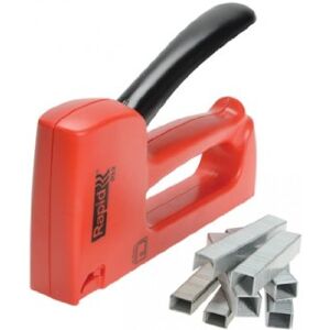 Rapid Light Duty Manual Staple Gun R53 with 1068 No.53 Staples Included, Upholstery Tacker with Ergonomic Handle and All-Steel Interior Wear Parts, Made in Sweden (20443852), Red Rapid Light Duty Manual Staple Gun R53 with 1068 No.53 Staples Included, Upholstery Tacker with Ergonomic Handle and All-Steel Interior Wear Parts, Made in Sweden (20443852), Red
