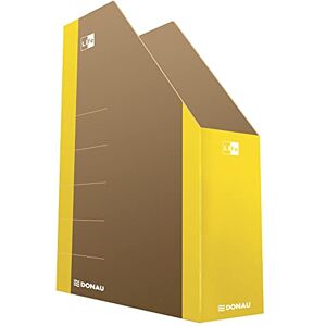 DONAU Cardboard Document Container Life A4 Yellow/Document Archiving/Type-A4/80 / Kind-Foldable/Material-Cardboard/Label-Space for Description/Colour-Yellow/Format-A4 / Weight (g/m2)-800 DONAU Cardboard Document Container Life A4 Yellow/Document Archiving/Type-A4/80 / Kind-Foldable/Material-Cardboard/Label-Space for Description/Colour-Yellow/Format-A4 / Weight (g/m2)-800