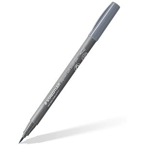 STAEDTLER 372-87 Pigment Arts Soft Brush Pen Cool Grey Medium (Box of 10) STAEDTLER 372-87 Pigment Arts Soft Brush Pen Cool Grey Medium (Box of 10)