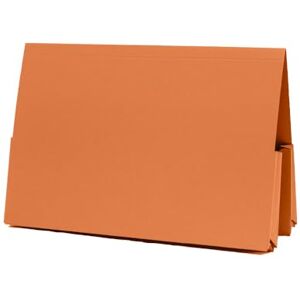Exacompta Guildhall Double Pocket Legal Wallet, 315gsm, Foolscap Orange, Pack of 25 Exacompta Guildhall Double Pocket Legal Wallet, 315gsm, Foolscap Orange, Pack of 25