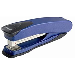 Rexel Taurus Full Strip Stapler, 25 Sheet Capacity, Uses 24/6 and 26/ Staples, Metal Body, Black/Blue, 2100005 Rexel Taurus Full Strip Stapler, 25 Sheet Capacity, Uses 24/6 and 26/ Staples, Metal Body, Black/Blue, 2100005