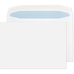Blake Envelopes Purely Everyday C4 229 x 324 mm enveloppes gommées avec fenêtre-Blanc-Lot de 250 Blake Envelopes Purely Everyday C4 229 x 324 mm enveloppes gommées avec fenêtre-Blanc-Lot de 250