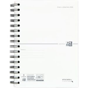 Oxford MyFab Refill, Refill Agenda 2026 Day Per Page, A5, Spanish Oxford MyFab Refill, Refill Agenda 2026 Day Per Page, A5, Spanish