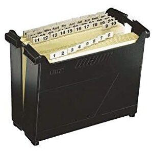 Leitz Alpha 19070095 Suspension File Box Black Polystyrene Empty Leitz Alpha 19070095 Suspension File Box Black Polystyrene Empty