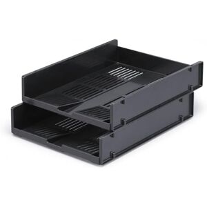 Durable 1700784058 Letter tray optimo Blue angel, 6-Piece, Anthracite Durable 1700784058 Letter tray optimo Blue angel, 6-Piece, Anthracite