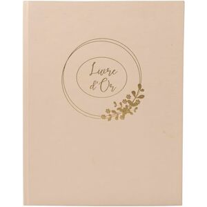 Exacompta Guest Book - 100 Pages, Gold Edges - Wedding or Event Exacompta Guest Book - 100 Pages, Gold Edges - Wedding or Event