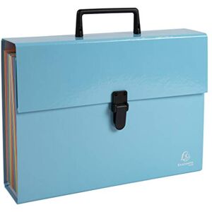 Exacompta Ref 56760E Aquarel Collection Expanding Folder 32 x 24cm in Size, Suitable for A4 Documents, 18 Compartments for Filing and Storage Glossy Pastel Exacompta Ref 56760E Aquarel Collection Expanding Folder 32 x 24cm in Size, Suitable for A4 Documents, 18 Compartments for Filing and Storage Glossy Pastel