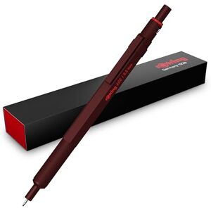 rOtring 600 Mechanical Pencil HB Lead0.5 mm All-Metal Body Propelling Pencil Chocolate Truffle Non-Slip Knurled Grip & Hexagonal Barrel rOtring 600 Mechanical Pencil HB Lead0.5 mm All-Metal Body Propelling Pencil Chocolate Truffle Non-Slip Knurled Grip & Hexagonal Barrel