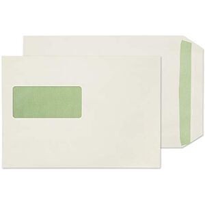 Blake Environmental 100% Recycled Envelopes C5 (229 x 162mm) Pack of 500 Premium Thickness 90GSM Self Seal Natural White Envelopes FSC Certified Stationery & Business Supplies (RE3831) Blake Environmental 100% Recycled Envelopes C5 (229 x 162mm) Pack of 500 Premium Thickness 90GSM Self Seal Natural White Envelopes FSC Certified Stationery & Business Supplies (RE3831)