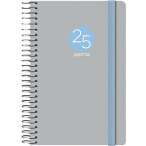 DOHE Diary 2025 – Week View, Pocket Size (8.5 x 13 cm), 12 Months January to December, Flexible Plastic Cover, Spanish Planner, Office Supplies – MEMPHIS Grey DOHE Diary 2025 – Week View, Pocket Size (8.5 x 13 cm), 12 Months January to December, Flexible Plastic Cover, Spanish Planner, Office Supplies – MEMPHIS Grey