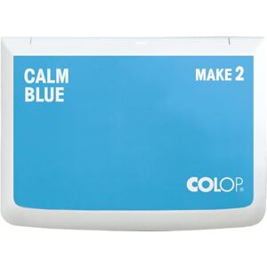 Colop Ink pad Make 2 Calm Blue 70 x 110 mm, Cushion for Traditional Hand Stamps and Creative Stamps Colop Ink pad Make 2 Calm Blue 70 x 110 mm, Cushion for Traditional Hand Stamps and Creative Stamps