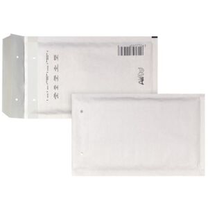 AirPro bubble bag size W11 (100 x 165 mm) white sticker 80 g FSC pack of 200 AirPro bubble bag size W11 (100 x 165 mm) white sticker 80 g FSC pack of 200