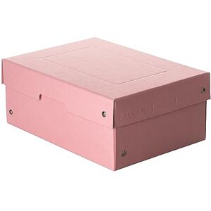 FALKEN Original PureBox Pastel, Made in Germany, 100 mm high, DIN A5, pink, storage box with lid made of sturdy cardboard, vegan gift box, transport box, all-purpose box FALKEN Original PureBox Pastel, Made in Germany, 100 mm high, DIN A5, pink, storage box with lid made of sturdy cardboard, vegan gift box, transport box, all-purpose box