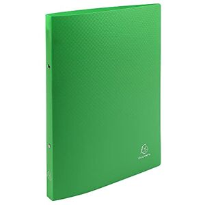 Exacompta Ref 54193SE PP Opaque Ring Binder Suitable for Storing A4 Documents, 2 O-Rings, 20mm Spine, Made from Polypropylene, Spine Label Lime Green (Pack 5) Exacompta Ref 54193SE PP Opaque Ring Binder Suitable for Storing A4 Documents, 2 O-Rings, 20mm Spine, Made from Polypropylene, Spine Label Lime Green (Pack 5)