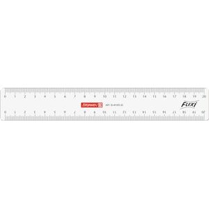 BRUNNEN Flexi Ruler 20 cm Transparent Pack of 10 BRUNNEN Flexi Ruler 20 cm Transparent Pack of 10