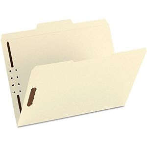 Smead Fastener File Folder, 2 Fasteners, Reinforced 1/3-Cut Tab, Letter Size, Manila, 50 Per Box (14537) Smead Fastener File Folder, 2 Fasteners, Reinforced 1/3-Cut Tab, Letter Size, Manila, 50 Per Box (14537)