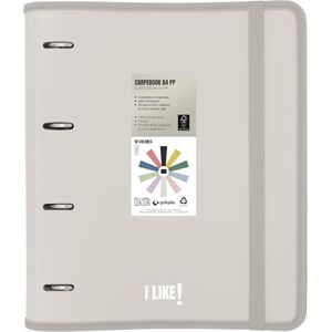 Grafoplás Grafoplas – 4 Ring Binder Plastic A4 with Refill, Carpebook Like Sand, Includes Squared Sheets 90 g 5 x 5 Coloured Edges, Dividers, Envelope with Closure, Stickers and Planner Sheets, Curved Spine Grafoplás Grafoplas – 4 Ring Binder Plastic A4 with Refill, Carpebook Like Sand, Includes Squared Sheets 90 g 5 x 5 Coloured Edges, Dividers, Envelope with Closure, Stickers and Planner Sheets, Curved Spine