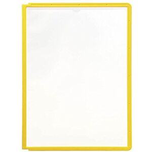 Durable SHERPA Display Panels A4 Format in Yellow Pack of 5 Panels To Be Used with SHERPA Display Units Durable SHERPA Display Panels A4 Format in Yellow Pack of 5 Panels To Be Used with SHERPA Display Units