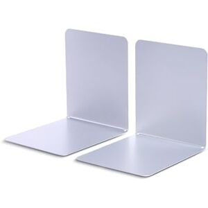 MAUL 14 x 12 x 14 cm Metal Premium Magnetic Holding Book End Silver (Pack of 2) MAUL 14 x 12 x 14 cm Metal Premium Magnetic Holding Book End Silver (Pack of 2)