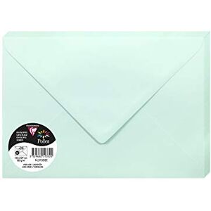 Clairefontaine 51332C Pack of 20 Gummed Envelopes C5 (16,2x22,9cm) 120gsm Colour Jade Green Invitation Events Correspondence Pollen Range Premium Smooth Paper Clairefontaine 51332C Pack of 20 Gummed Envelopes C5 (16,2x22,9cm) 120gsm Colour Jade Green Invitation Events Correspondence Pollen Range Premium Smooth Paper