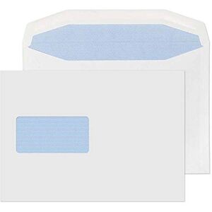 Blake Purely Everyday C5 162 x 229 mm 100 gsm Mailer Gummed Window Envelopes (7708) White Pack of 500 Blake Purely Everyday C5 162 x 229 mm 100 gsm Mailer Gummed Window Envelopes (7708) White Pack of 500