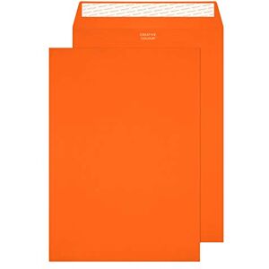 Blake Creative Colour C4 229 x 324 mm 120 gsm Peel & Seal Pocket Envelopes (405P) Pumpkin Orange Pack of 250 Blake Creative Colour C4 229 x 324 mm 120 gsm Peel & Seal Pocket Envelopes (405P) Pumpkin Orange Pack of 250