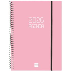 Finocam Diary with Notepad DuoUno 2026 Week Vertical View January 2026 December 2026 (12 months) Bordeaux Spanish Finocam Diary with Notepad DuoUno 2026 Week Vertical View January 2026 December 2026 (12 months) Bordeaux Spanish