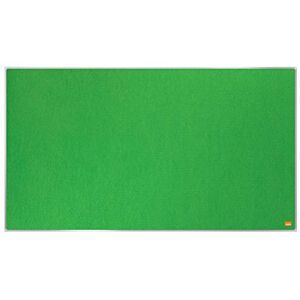 Nobo Widescreen Felt Noticeboard, 890 x 500 mm, Slim Trim Frame, InvisaMount Mounting System, Impression Pro, Green, 1915425 Nobo Widescreen Felt Noticeboard, 890 x 500 mm, Slim Trim Frame, InvisaMount Mounting System, Impression Pro, Green, 1915425
