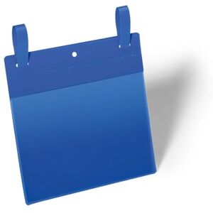 Durable Document Pocket with Straps A5 Landscape, Pack of 50 Pieces, Dark Blue Durable Document Pocket with Straps A5 Landscape, Pack of 50 Pieces, Dark Blue