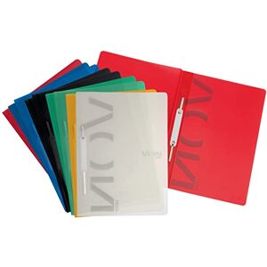 Leitz VON 46792099 Pack of 10 A4 File Folders, Polypropylene Plastic, for 100 Sheets, Lightweight Folder with Soft Cover, for School, Study & Home, Multicoloured Leitz VON 46792099 Pack of 10 A4 File Folders, Polypropylene Plastic, for 100 Sheets, Lightweight Folder with Soft Cover, for School, Study & Home, Multicoloured