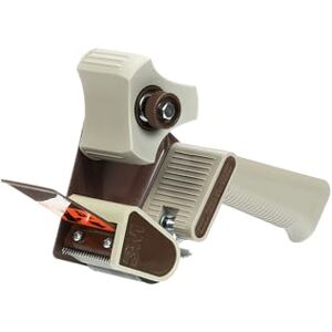 3M Scotch 21200190087 H180 Industrial Packing Tape Dispenser for 2" Tape – Lightweight and Portable for Commercial Packaging, Shipping, Moving, Carton and Box Sealing, Gray (19008) 3M Scotch 21200190087 H180 Industrial Packing Tape Dispenser for 2" Tape – Lightweight and Portable for Commercial Packaging, Shipping, Moving, Carton and Box Sealing, Gray (19008)