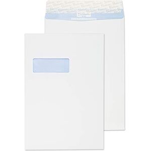 Blake Secure C4 324 x 229 mm 125 gsm Tear Resistant Pocket Peel & Seal Window Envelopes (TR8801) White Pack of 125 Blake Secure C4 324 x 229 mm 125 gsm Tear Resistant Pocket Peel & Seal Window Envelopes (TR8801) White Pack of 125
