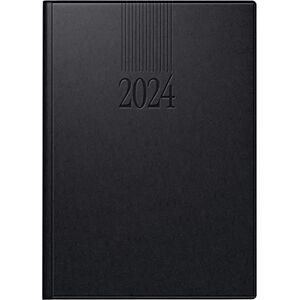 rido/idé Daily calendar model ROMA 1 2024, 1 page = 1 day, sheet size 14.2 x 20 cm, black, Desk Planner, Yearly Planner rido/idé Daily calendar model ROMA 1 2024, 1 page = 1 day, sheet size 14.2 x 20 cm, black, Desk Planner, Yearly Planner