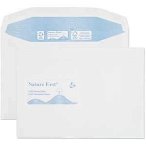 Blake Environmental Biodegradable & Recycled Envelopes C5 (162 x 229mm) Pack of 500 Premium Quality 90GSM Gummed FSC Certified Eco White Envelopes Stationery & Business Supplies (RN025) Blake Environmental Biodegradable & Recycled Envelopes C5 (162 x 229mm) Pack of 500 Premium Quality 90GSM Gummed FSC Certified Eco White Envelopes Stationery & Business Supplies (RN025)