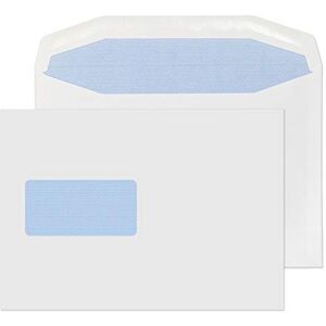 Blake Purely Everyday C5 162 x 229 mm 90 gsm Outside Side Seams Mailer Gummed Window Envelopes (3708) White Pack of 500 Blake Purely Everyday C5 162 x 229 mm 90 gsm Outside Side Seams Mailer Gummed Window Envelopes (3708) White Pack of 500