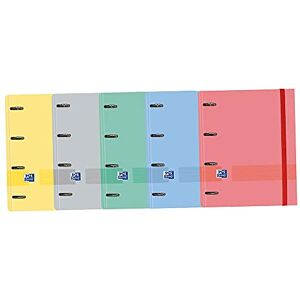 Oxford A4 4-Ring Binder with Refill Assorted Colours Oxford A4 4-Ring Binder with Refill Assorted Colours