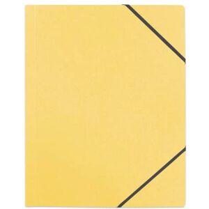 Oxford Pack of 50 A4 3-Flap Document Folders with Elastic Recycled Card Cover Yellow Oxford Pack of 50 A4 3-Flap Document Folders with Elastic Recycled Card Cover Yellow