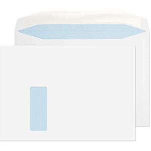 Blake Purely Everyday C4 229 x 324 mm 100 gsm Mailer Gummed Window Envelopes (3710W) White Pack of 250 Blake Purely Everyday C4 229 x 324 mm 100 gsm Mailer Gummed Window Envelopes (3710W) White Pack of 250
