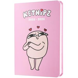 Grupo Erik Pocket Academic Diary 2025-2026 Week To View Ketnipz Pink Stationery A6 Diary 2026 17 Month, Weekly Academic Planner 2025-2026 Mid Year Pink, Cute Grupo Erik Pocket Academic Diary 2025-2026 Week To View Ketnipz Pink Stationery A6 Diary 2026 17 Month, Weekly Academic Planner 2025-2026 Mid Year Pink, Cute