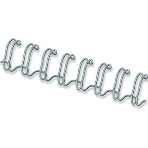 Fellowes 10mm Wire Binding Combs, 100 Pack Silver Fellowes 10mm Wire Binding Combs, 100 Pack Silver