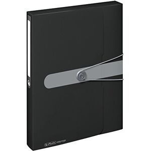 herlitz Archive Box A4 Polypropylene with Spine Label Back Width 4 Cm, 1 Piece, Design Print Opaque Apple black herlitz Archive Box A4 Polypropylene with Spine Label Back Width 4 Cm, 1 Piece, Design Print Opaque Apple black