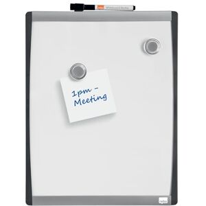 Nobo Small Magnetic Board with Arc Frame, Wall Mountable, Includes 1 x Marker, Magnets and Adhesive Foam Pads, for Home/Office, 280 mm x 355 mm Nobo Small Magnetic Board with Arc Frame, Wall Mountable, Includes 1 x Marker, Magnets and Adhesive Foam Pads, for Home/Office, 280 mm x 355 mm
