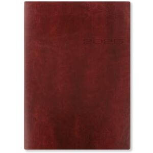 Letts of London Lecassa A5 week to view 2025 diary brown Letts of London Lecassa A5 week to view 2025 diary brown